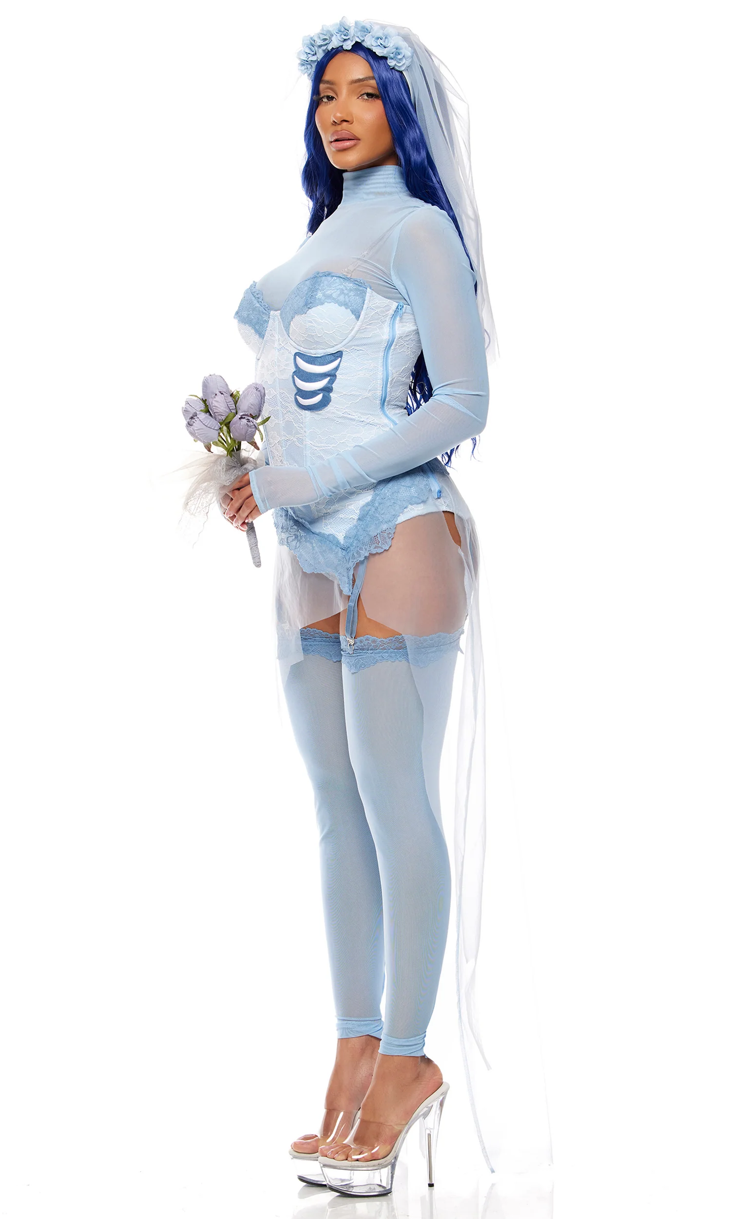 Always a Bridesmaid 7-Piece Women's Movie Character Costume - Image 3
