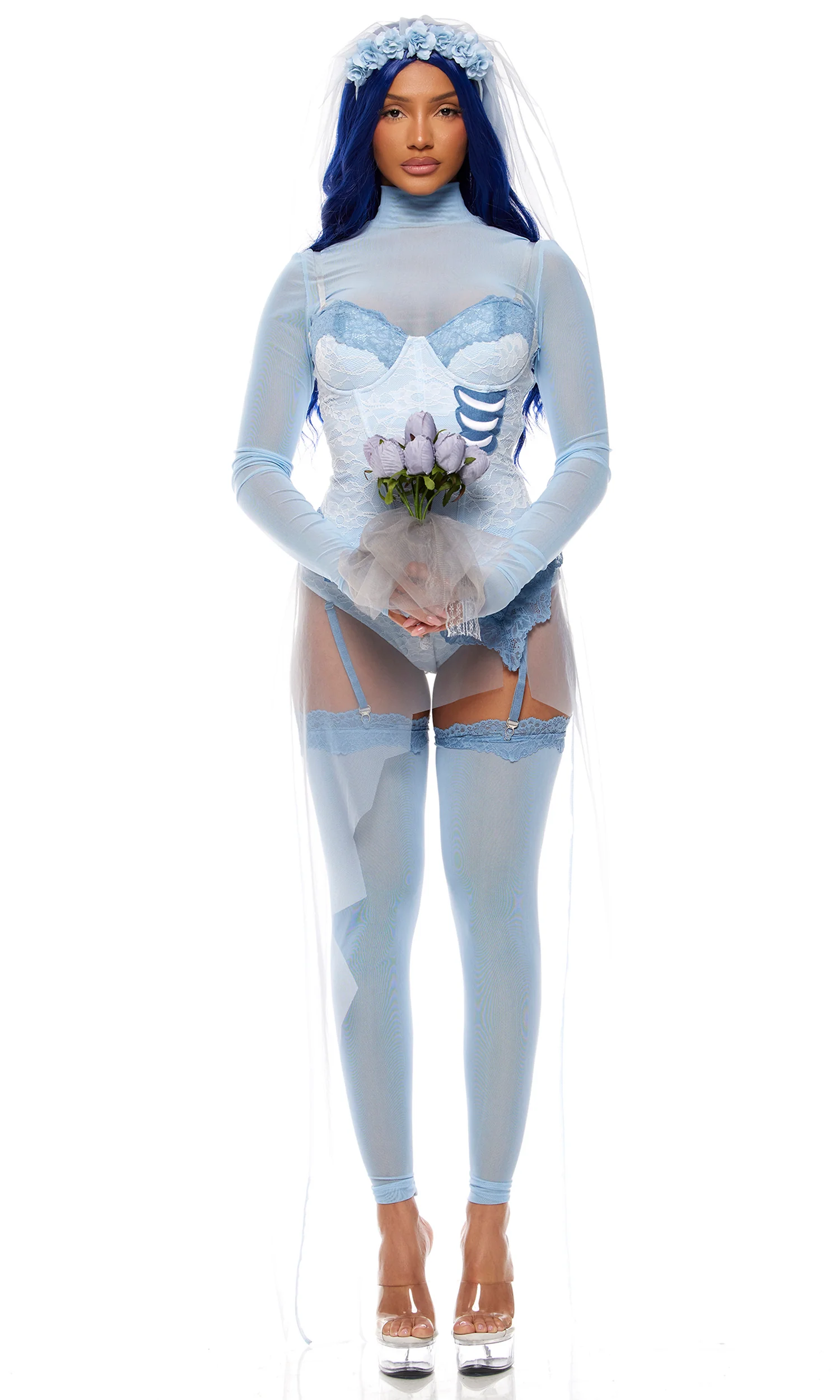 Always a Bridesmaid 7-Piece Women's Movie Character Costume - Image 5