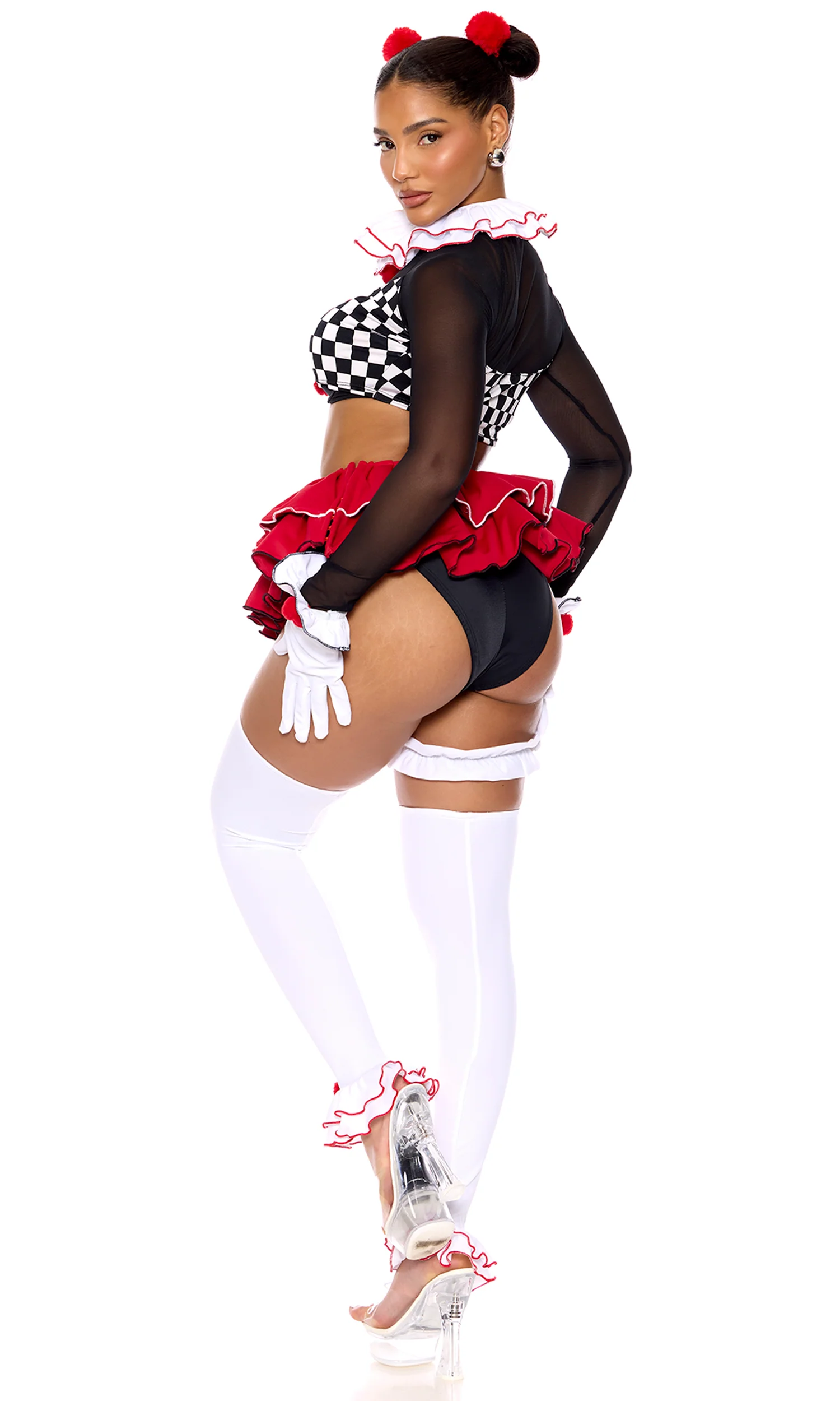 Clown Around 8-Piece Women's Circus Costume - Image 2