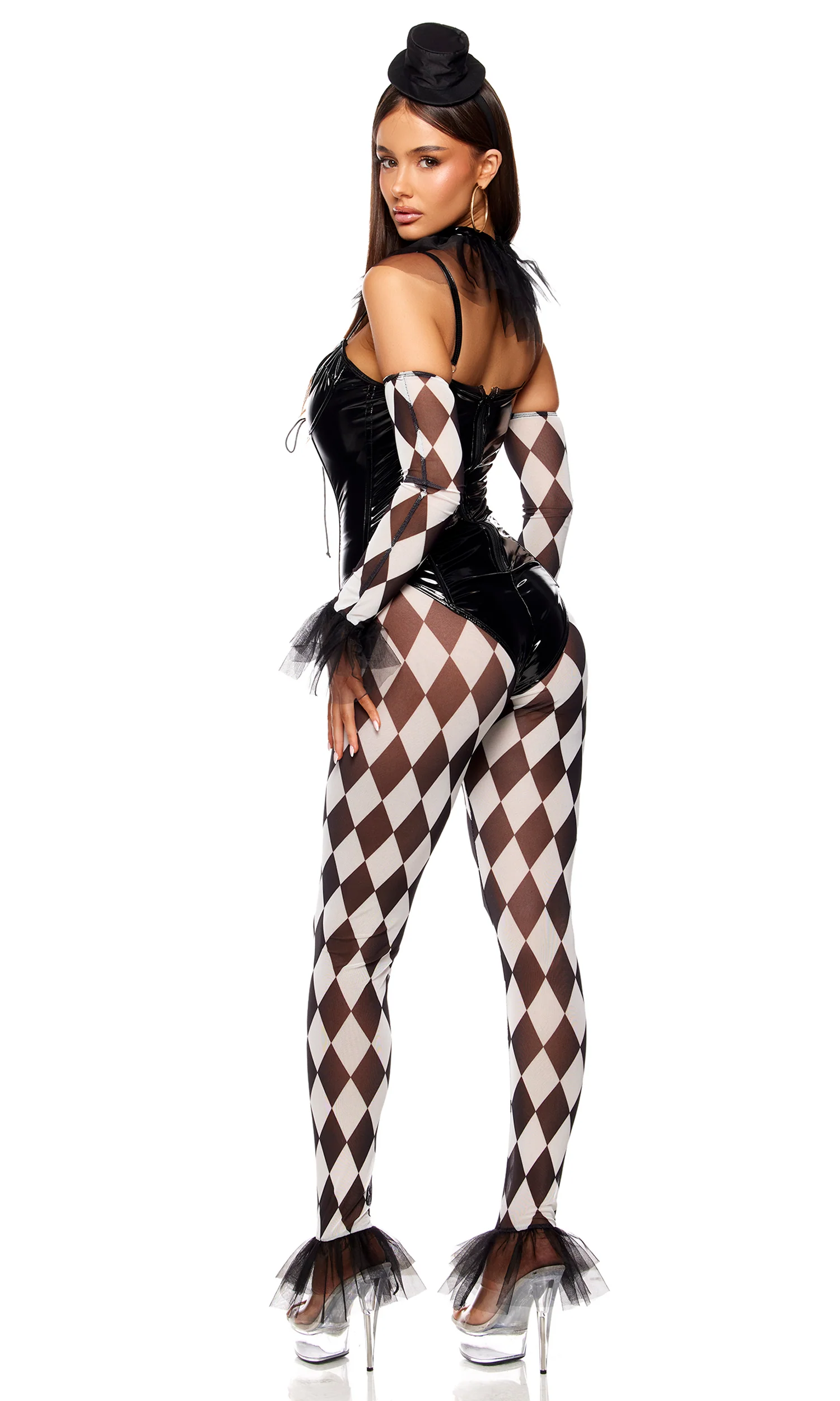 Clowning 5-Piece Women's Clown Costume - Image 2