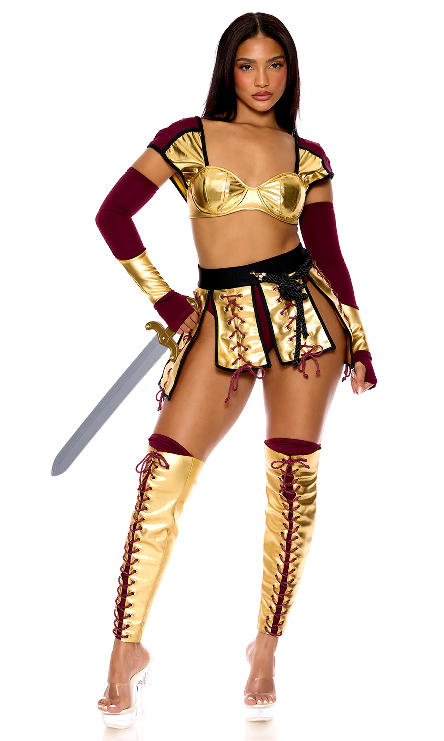 Colosseum Nights 5-Piece Women's TV Show Character Costume