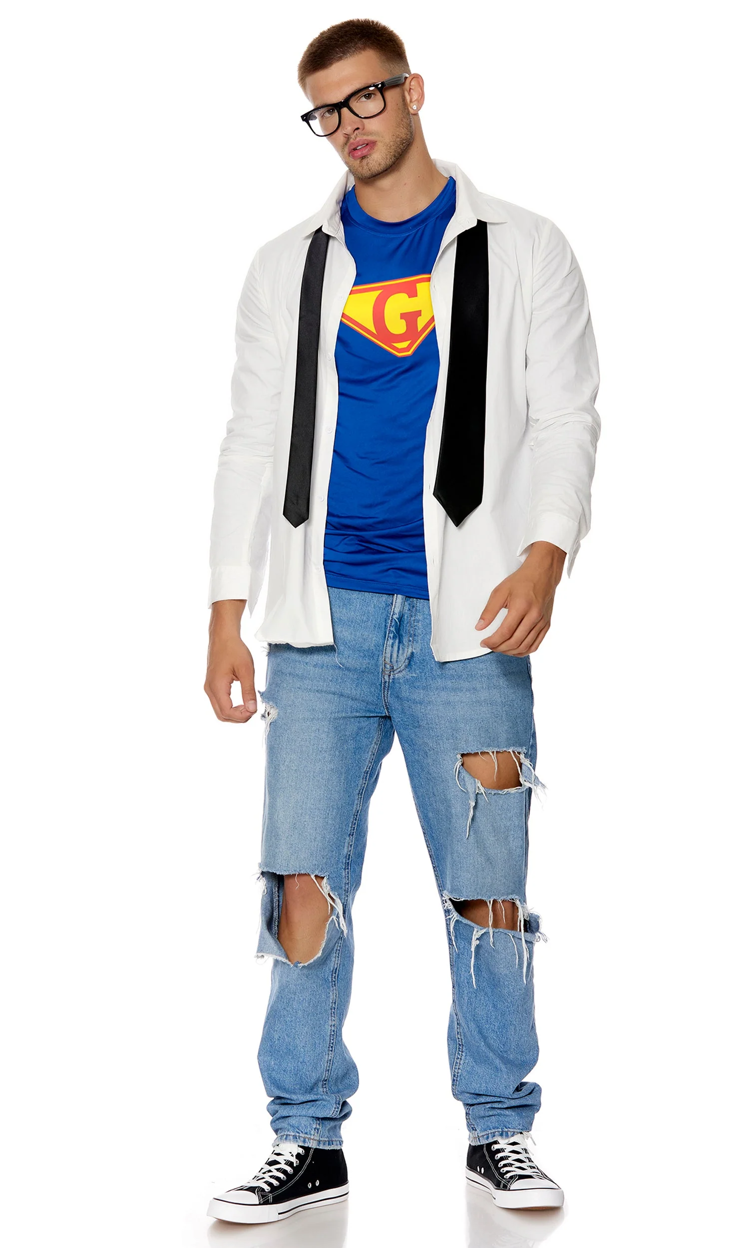 Feelin Super 4-Piece Men's Comic Book Character - Image 3