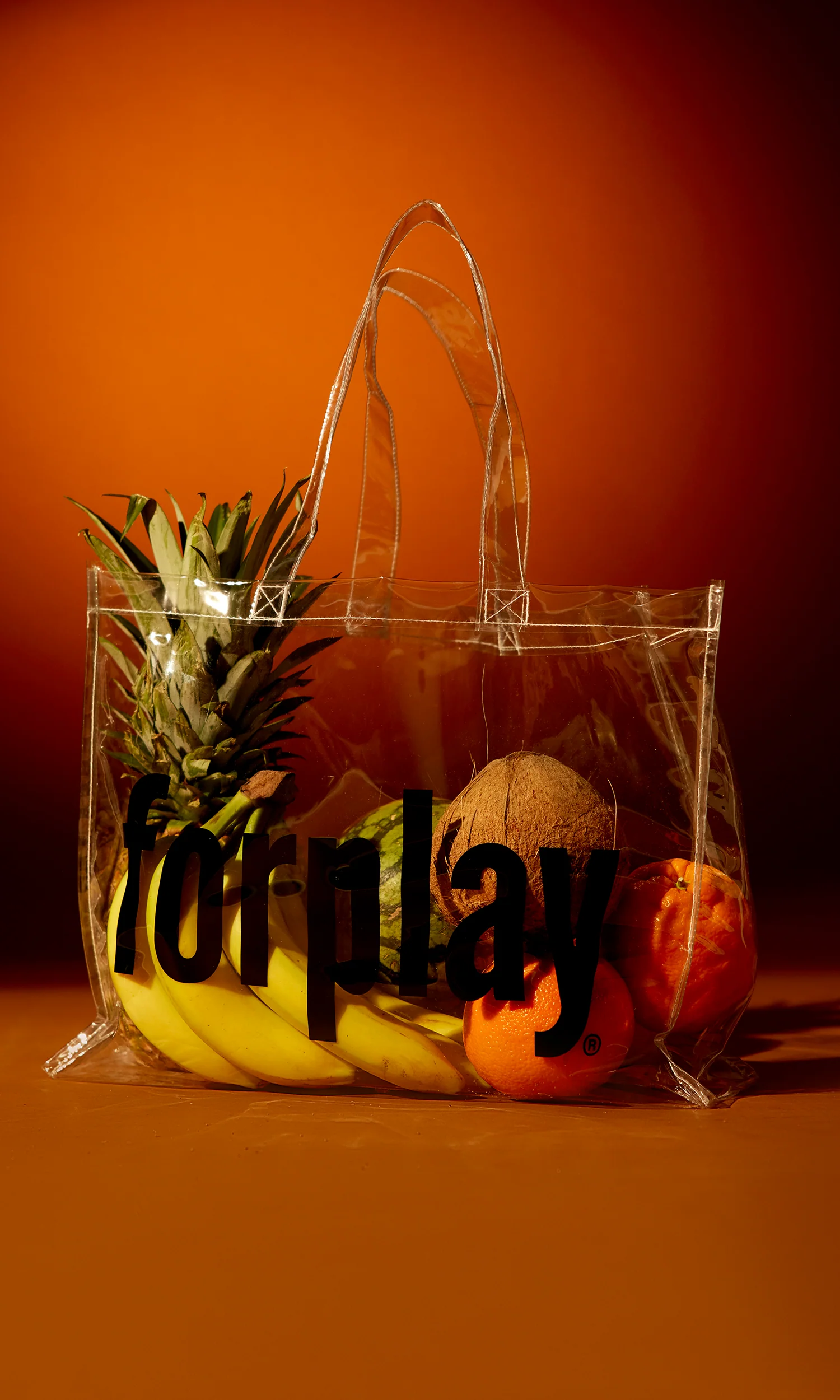 Forplay Clear Tote Bag