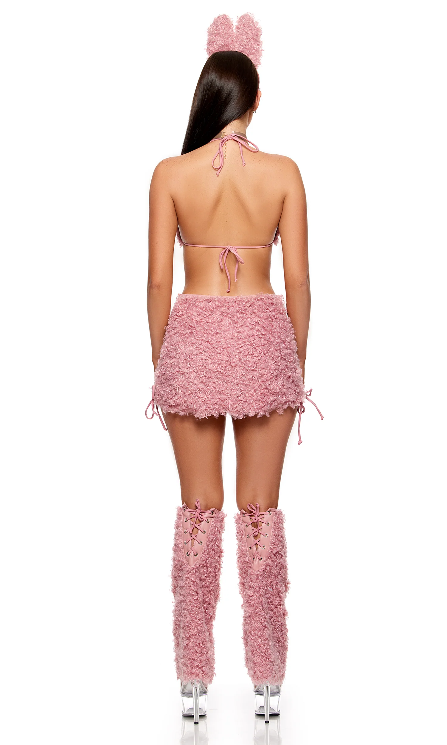 Hey Boo Toy 6-Piece Women's Monster Costume - Pink - Image 2