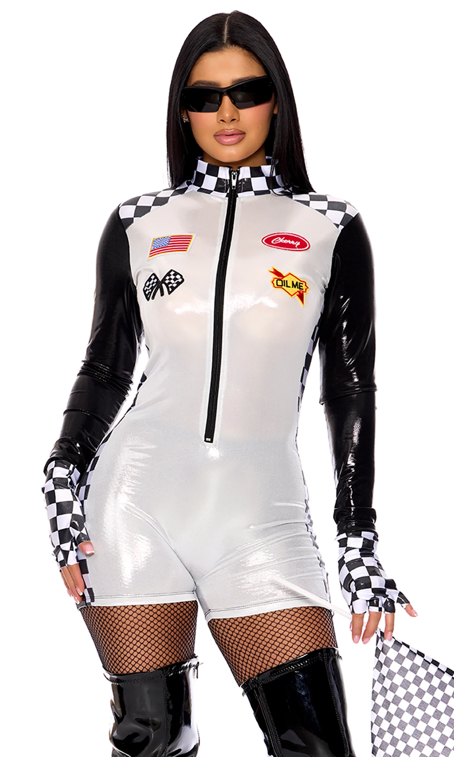 Horsepower 3-Piece Women's Racer Costume