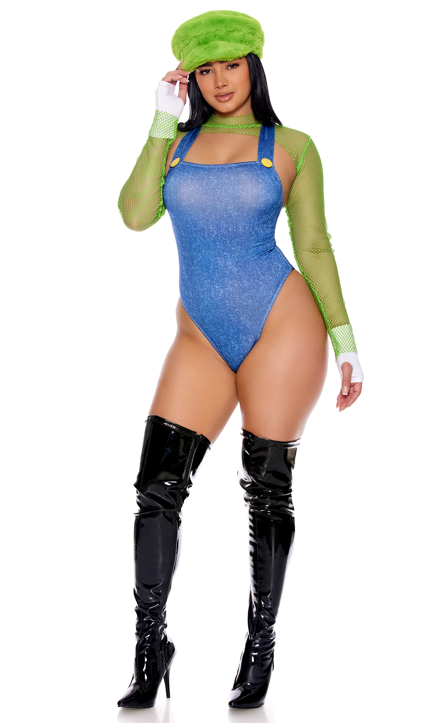 Level Up 4-Piece Women's Sexy Video Game Character Costume - Image 2
