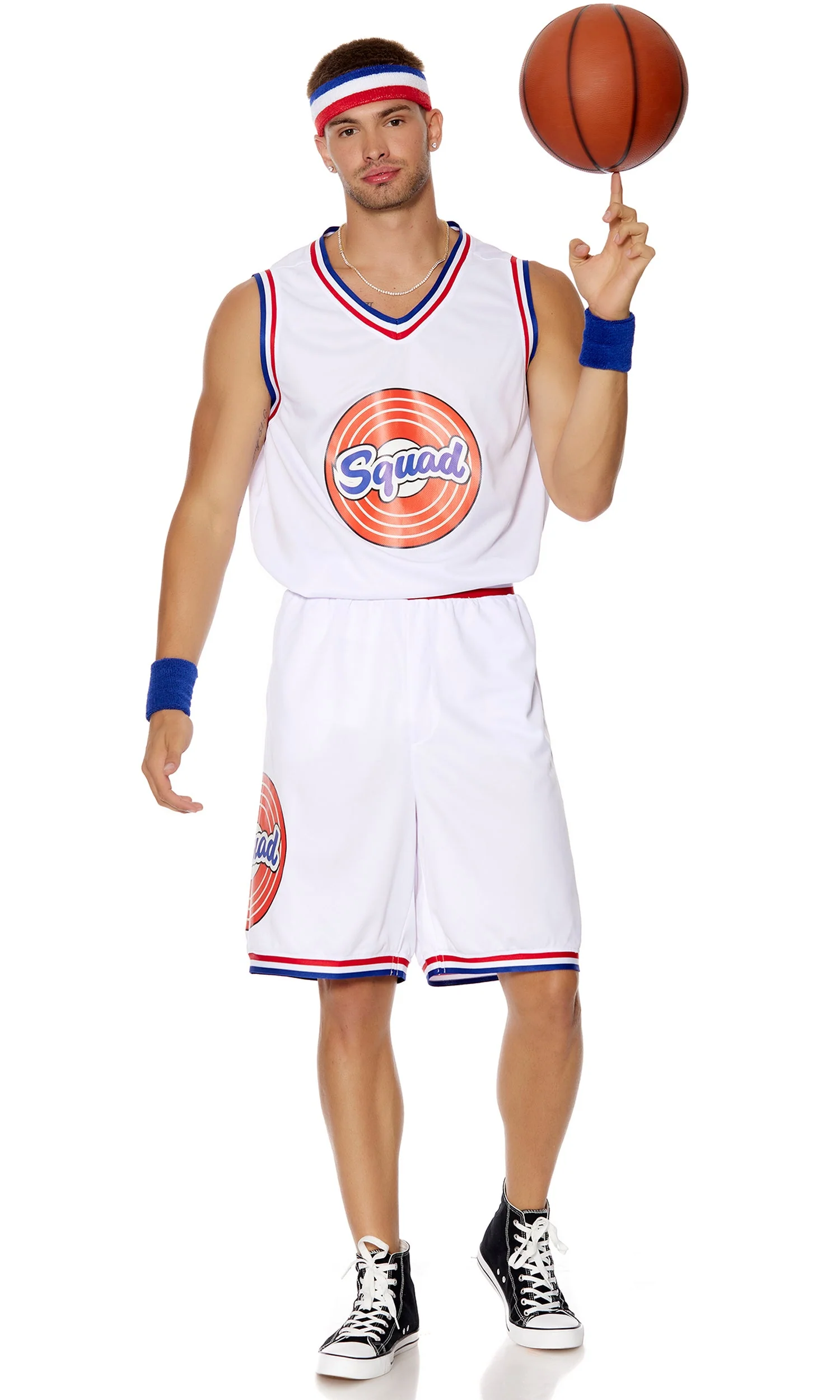Nothing But Net 4-Piece Men's Basketball Costume - Image 4