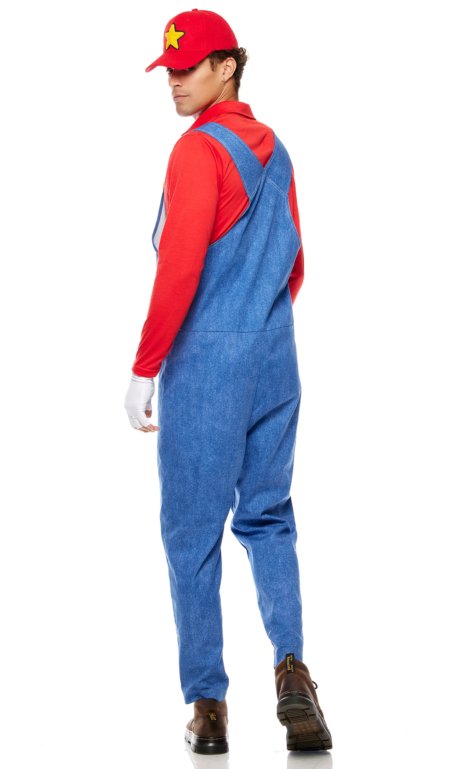 Power Up 5-Piece Men's Video Game Character Costume - Image 2