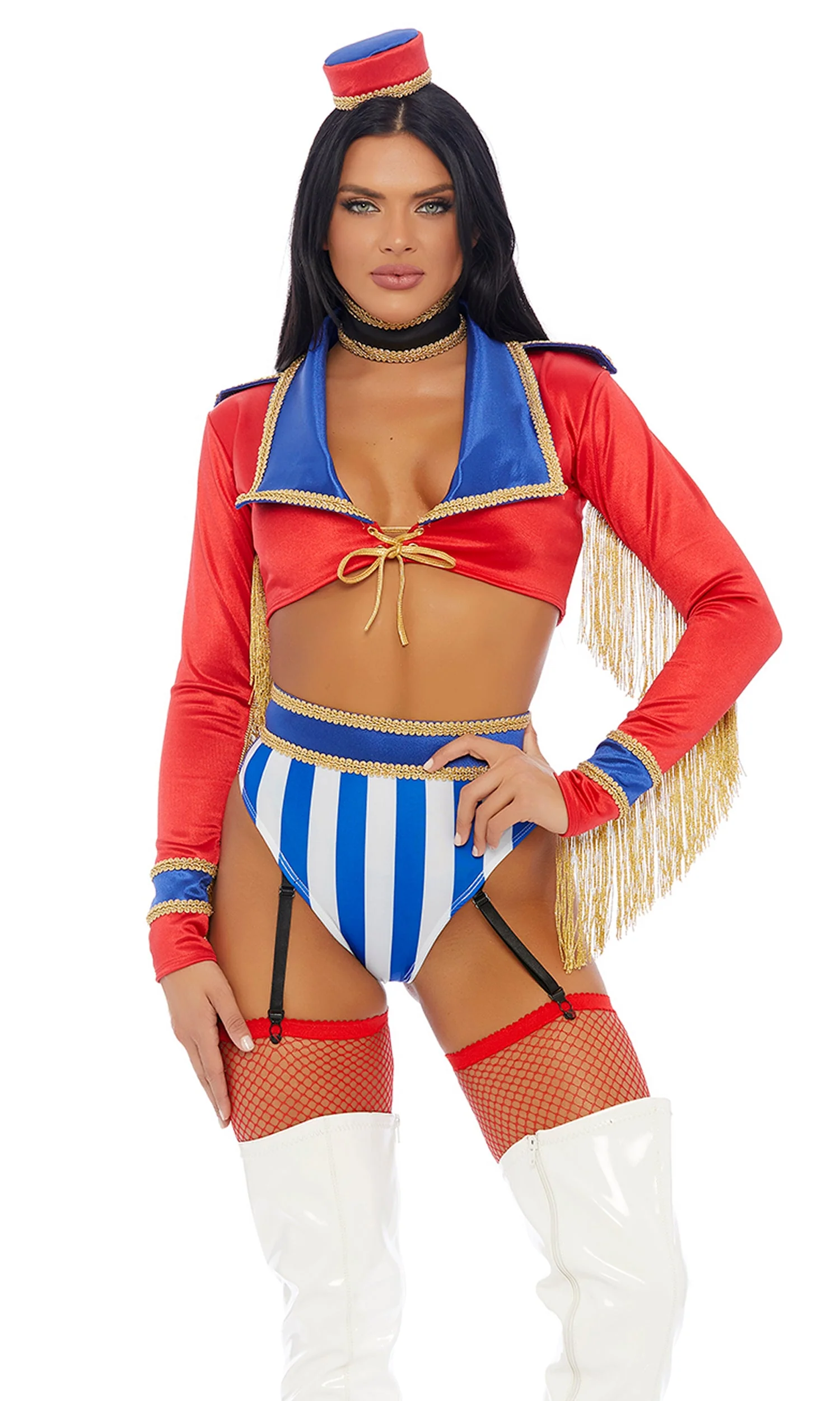 Put a Ring On It 4-Piece Women's Ring Leader Costume