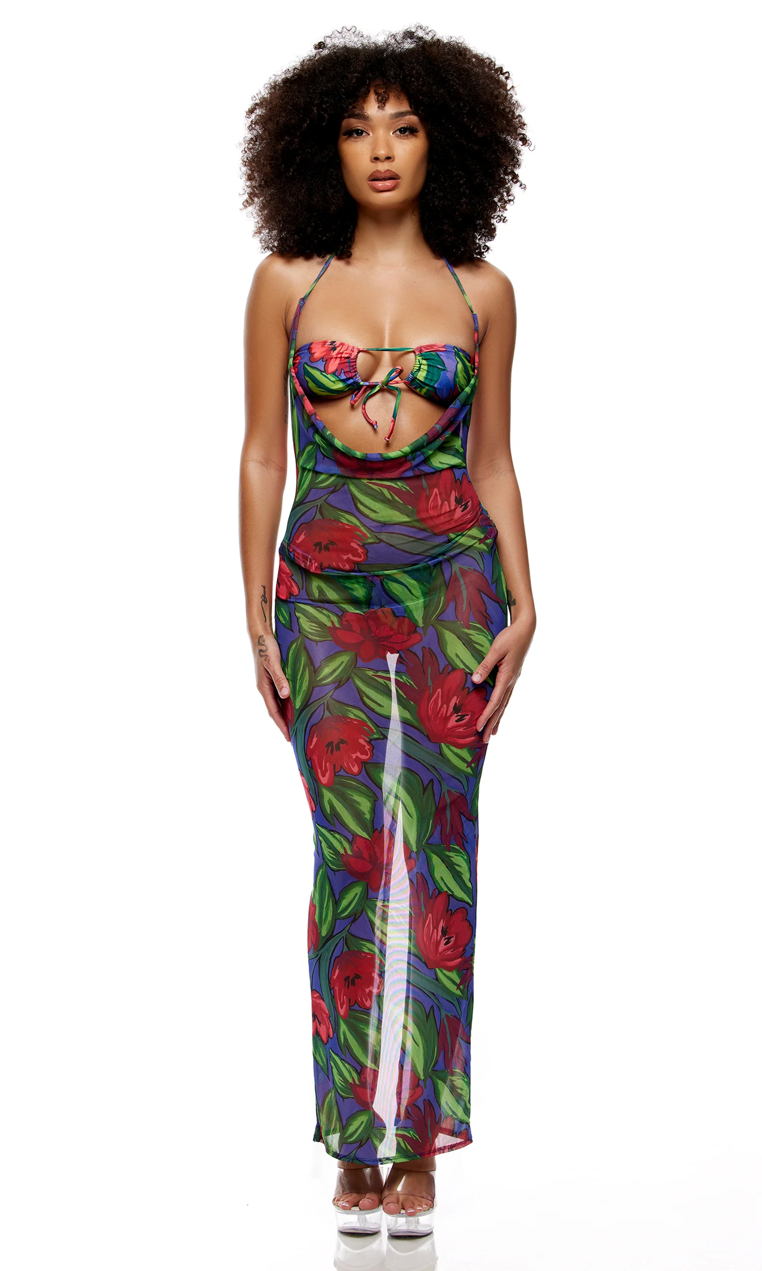 Rimini Bikini Set - Painted Flora - Image 4