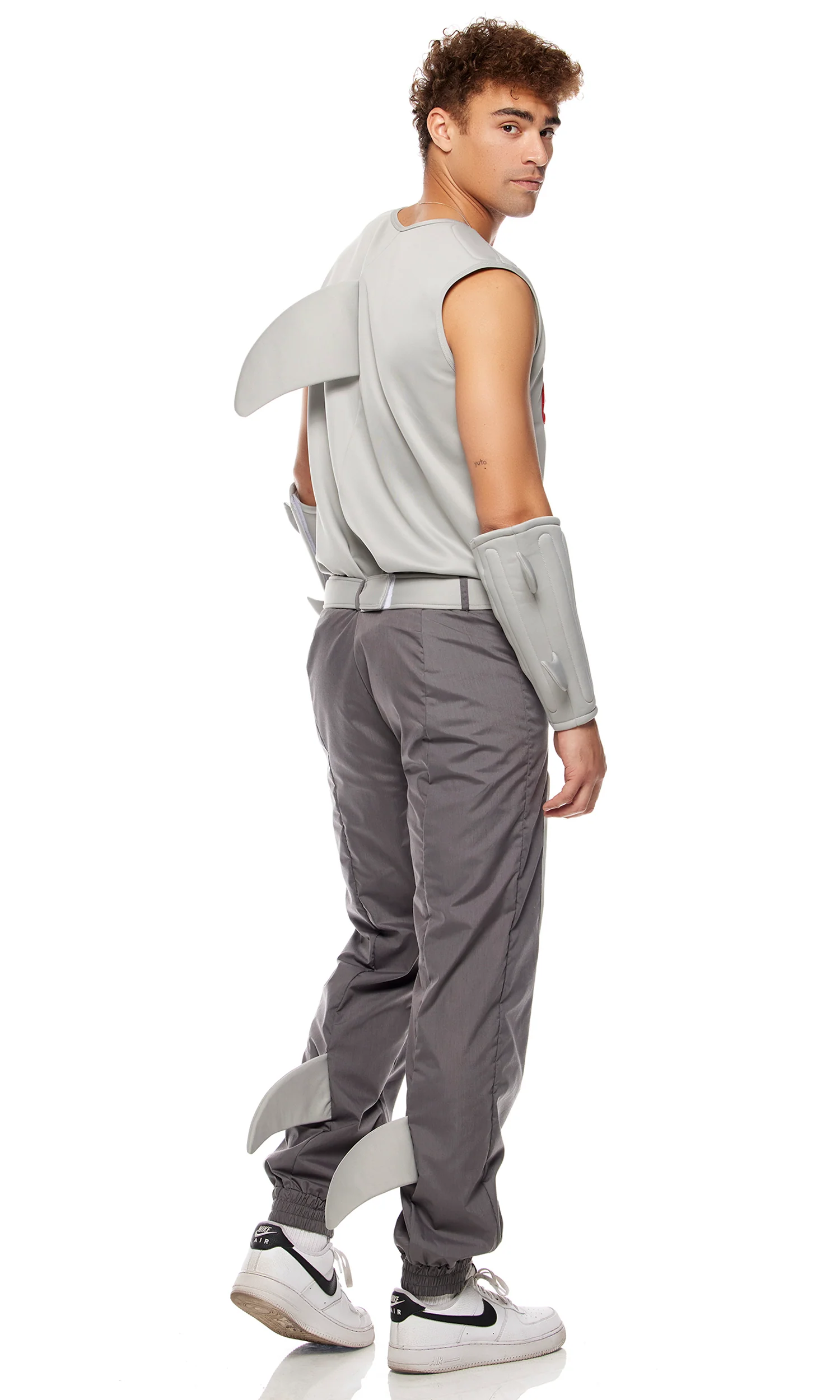 Shark Frenzy 5-Piece Men's Movie Character Costume - Image 2