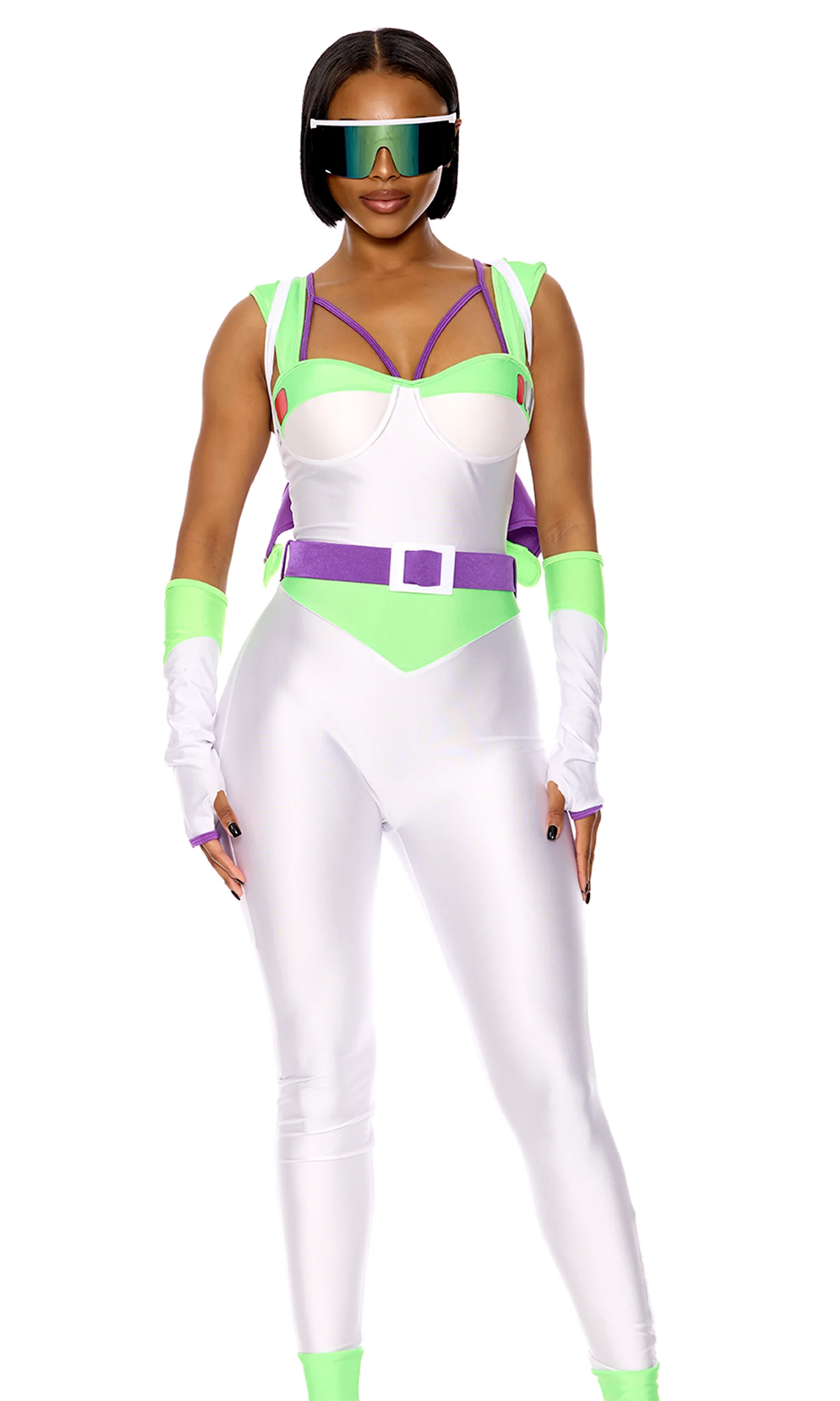Space Ranger 5-Piece Women's Movie Character Costume - Image 3