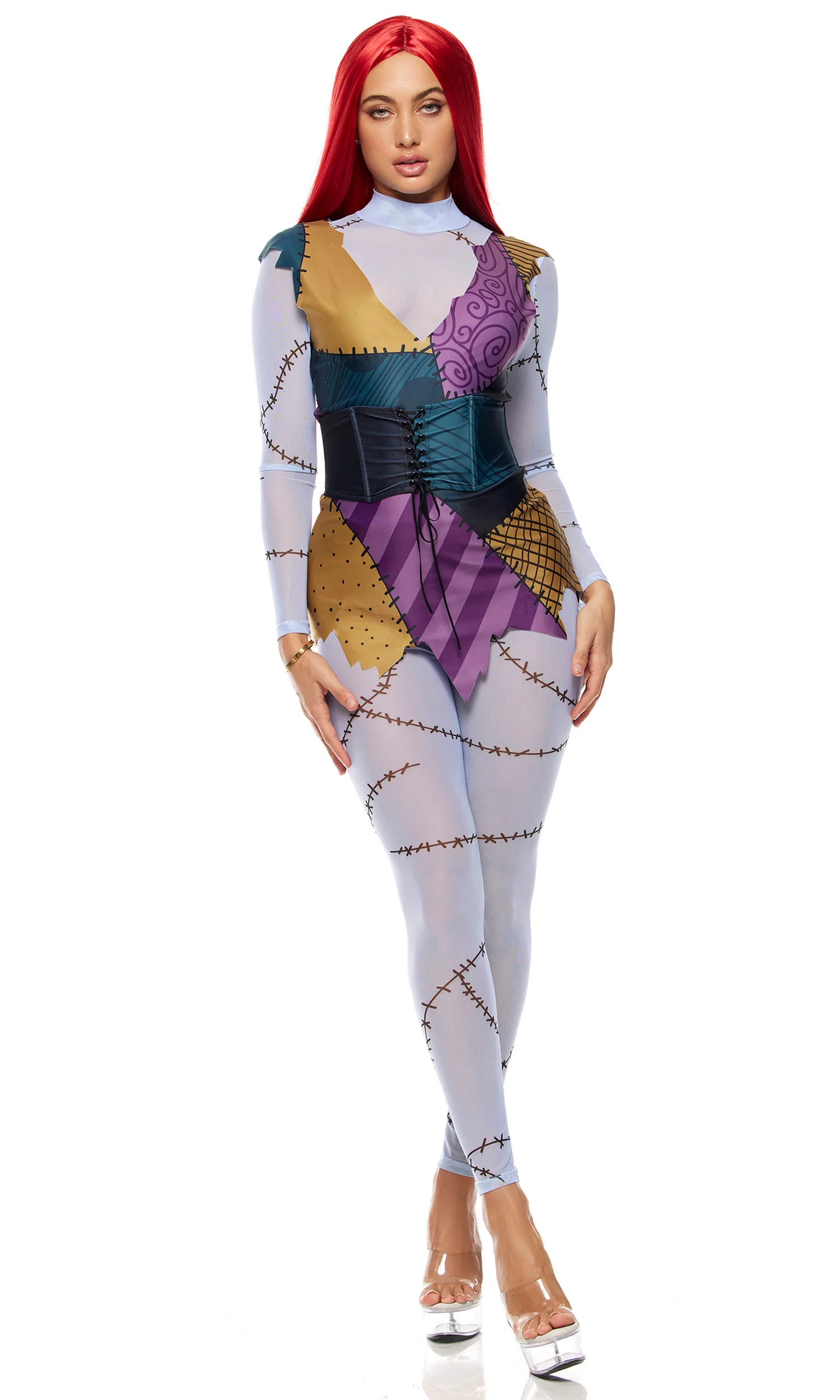 Stitched Up 5-Piece Women's Movie Character Costume - Image 4