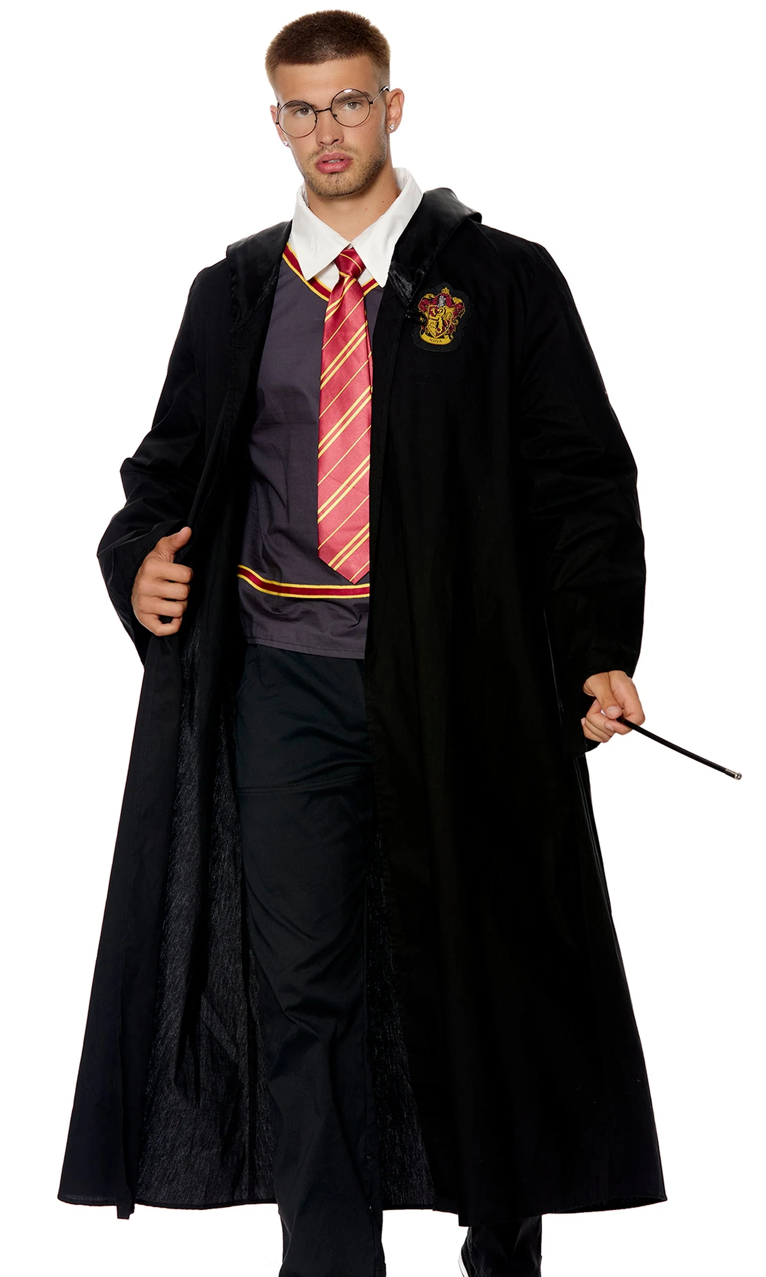 The Chosen Wizard 4-Piece Men's Movie Character Costume - Image 3